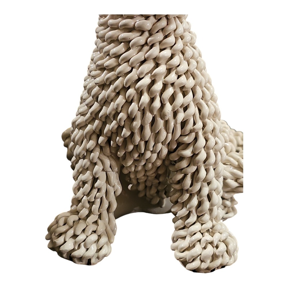 Rare 1950s Gatto, Mid-Century Italian Ceramic Cat Sculpture Spaghetti Pottery - Picture 4 of 16